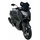ERMAX ΖΕΛΑΤΊΝΑ YAMAHA XMAX 300 2023-2024 ΚΟΝΤΉ 41CM ΣΚΟΎΡΟ ΦΙΜΈ