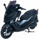 ERMAX ΖΕΛΑΤΊΝΑ SYM CRUISYM 300 2022-2024 ΚΟΝΤΉ 55CM ΣΚΟΎΡΟ ΦΙΜΈ