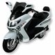 ERMAX ΖΕΛΑΤΊΝΑ SYM GTS 300 EVO 2009-2012 ΚΟΝΤΉ 36CM ΣΚΟΎΡΟ ΦΙΜΈ