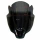 ERMAX ΖΕΛΑΤΊΝΑ NOSE YAMAHA MT 07 2021-2024 36,5CM ΣΚΟΎΡΟ ΦΙΜΈ