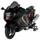 ERMAX ΖΕΛΑΤΊΝΑ SUZUKI GSXR 1300 HAYABUSA 2021-2024 AEROMAX ΣΚΟΎΡΟ ΦΙΜΈ
