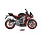 MIVV DELTA RACE ΟΛΌΣΩΜΗ ΕΞΆΤΜΙΣΗ APRILIA RS 660 TUONO 660 2020-2024 CARBON