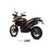 MIVV SPEED EDGE ΤΕΛΙΚΌ ΕΞΆΤΜΙΣΗΣ BMW F 800 GS F 650 GS 2008-2017 BLACK