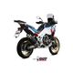 MIVV DAKAR ΤΕΛΙΚΌ ΕΞΆΤΜΙΣΗΣ HONDA CRF 1100 L AFRICA TWIN 2020-2023 BLACK