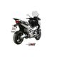 MIVV DELTA RACE ΤΕΛΙΚΌ ΕΞΆΤΜΙΣΗΣ HONDA FORZA 750 2021-2024 BLACK