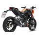 MIVV SUONO ΟΛΌΣΩΜΗ ΕΞΆΤΜΙΣΗ KTM DUKE 125 11-16 DUKE 200 12-14 BLACK