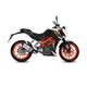MIVV SUONO ΟΛΌΣΩΜΗ ΕΞΆΤΜΙΣΗ KTM DUKE 390 2013-2016 ST. STEEL