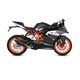 MIVV SUONO ΟΛΌΣΩΜΗ ΕΞΆΤΜΙΣΗ KTM RC 125 2014-2016 BLACK