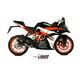 MIVV GPPRO ΤΕΛΙΚΌ ΕΞΆΤΜΙΣΗΣ KTM DUKE 125 390 RC 125 390 2017-2020 CARBON