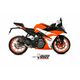 MIVV GPPRO ΤΕΛΙΚΌ ΕΞΆΤΜΙΣΗΣ KTM DUKE 125 390 RC 125 390 2017-2020 CARBON