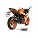 MIVV GPPRO ΤΕΛΙΚΌ ΕΞΆΤΜΙΣΗΣ KTM DUKE 125 390 RC 125 390 2017-2020 BLACK