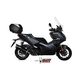 MIVV MOVER ΤΕΛΙΚΌ ΕΞΆΤΜΙΣΗΣ HONDA ADV 350 SH 350 FORZA 350 2021-2024 BLACK