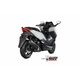MIVV MOVER ΤΕΛΙΚΌ ΕΞΆΤΜΙΣΗΣ HONDA ADV 350 SH 350 FORZA 350 2021-2024 BLACK