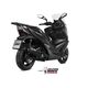 MIVV MOVER ΤΕΛΙΚΌ ΕΞΆΤΜΙΣΗΣ KYMCO X CITING 400I S 2019-2020 BLACK
