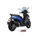 MIVV MOVER ΟΛΌΣΩΜΗ ΕΞΆΤΜΙΣΗ PIAGGIO BEVERLY 350 2017-2020 BLACK