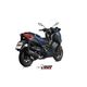 MIVV MOVER ΤΕΛΙΚΌ ΕΞΆΤΜΙΣΗΣ YAMAHA X MAX 400 2018-2020 BLACK