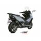 MIVV GPPRO ΤΕΛΙΚΌ ΕΞΆΤΜΙΣΗΣ KYMCO AK 550 2017-2020 BLACK