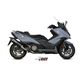 MIVV SPEED EDGE ΟΛΌΣΩΜΗ ΕΞΆΤΜΙΣΗ KYMCO AK 550 2017-2020 BLACK