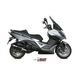 MIVV OVAL ΤΕΛΙΚΌ ΕΞΆΤΜΙΣΗΣ KYMCO X CITING 400I 2013-2018 BLACK