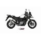 MIVV OVAL ΟΛΌΣΩΜΗ ΕΞΆΤΜΙΣΗ SUZUKI V STROM 650 2017-2023 TITANIUM