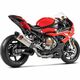 AKRAPOVIC EVOLUTION RACING LINE ΟΛΌΣΩΜΗ ΕΞΆΤΜΙΣΗ BMW S 1000RR 2019-2025 TITANIUM