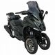 ERMAX ΖΕΛΑΤΊΝΑ KYMCO CV3 2022-2024 ΤΟΥΡΙΣΤΙΚΉ 63CM ΣΚΟΎΡΟ ΦΙΜΈ