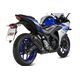 MIVV SUONO ΤΕΛΙΚΌ ΕΞΆΤΜΙΣΗΣ YAMAHA YZF R3 2015-2024 BLACK