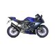 MIVV SR-1 ΟΛΌΣΩΜΗ ΕΞΆΤΜΙΣΗ YAMAHA YZF R7 2022-2024 BLACK TITANIUM