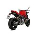 MIVV GPPRO ΤΕΛΙΚΌ ΕΞΆΤΜΙΣΗΣ DUCATI MONSTER 821 18-20 MONSTER 1200 17-21 BLACK