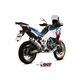 MIVV DAKAR ΤΕΛΙΚΌ ΕΞΆΤΜΙΣΗΣ HONDA CRF 1100 L AFRICA TWIN 2020-2023 ST. STEEL
