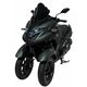 ERMAX ΖΕΛΑΤΊΝΑ YAMAHA TRICITY 300 2020-2024 ΚΟΝΤΉ HYPER 39CM ΣΚΟΎΡΟ ΦΙΜΈ