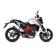 MIVV SUONO ΤΕΛΙΚΌ ΕΞΆΤΜΙΣΗΣ KTM DUKE 690 2012-2017 BLACK