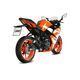 MIVV X-M1 ΤΕΛΙΚΌ ΕΞΆΤΜΙΣΗΣ KTM DUKE 125 390 RC 125 390 2017-2020 BLACK
