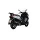 MIVV MOVER ΤΕΛΙΚΌ ΕΞΆΤΜΙΣΗΣ KYMCO DOWNTOWN 350 2015-2023 BLACK