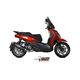 MIVV MOVER ΤΕΛΙΚΌ ΕΞΆΤΜΙΣΗΣ PIAGGIO BEVERLY 400 HPE 2021-2024 BLACK