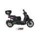 MIVV MOVER ΤΕΛΙΚΌ ΕΞΆΤΜΙΣΗΣ PIAGGIO BEVERLY 300 HPE 2021-2024 BLACK
