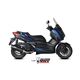 MIVV MOVER ΤΕΛΙΚΌ ΕΞΆΤΜΙΣΗΣ YAMAHA X MAX 400 2018-2020 BLACK