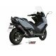 MIVV OVAL ΤΕΛΙΚΌ ΕΞΆΤΜΙΣΗΣ KYMCO AK 550 2017-2020 BLACK