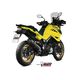 MIVV OVAL ΤΕΛΙΚΌ ΕΞΆΤΜΙΣΗΣ SUZUKI V STROM 1000 14-19 1050 20-24 BLACK