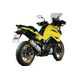MIVV OVAL ΤΕΛΙΚΌ ΕΞΆΤΜΙΣΗΣ SUZUKI V STROM 1000 14-19 1050 20-24 ST. STEEL