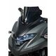 ERMAX ΖΕΛΑΤΊΝΑ YAMAHA TRICITY 300 2020-2024 ΚΟΝΤΉ 30CM ΣΚΟΎΡΟ ΦΙΜΈ