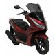 ERMAX ΖΕΛΑΤΊΝΑ HONDA PCX 125 2021-2024 ΚΟΝΤΉ 53CM ΣΚΟΎΡΟ ΦΙΜΈ