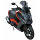 ERMAX ΖΕΛΑΤΊΝΑ KYMCO DTX 360 2022-2024 ΤΟΥΡΙΣΤΙΚΉ 46CM ΣΚΟΎΡΟ ΦΙΜΈ