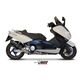 MIVV SUONO ΟΛΌΣΩΜΗ ΕΞΆΤΜΙΣΗ YAMAHA T MAX 500 2001-2007 BLACK