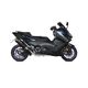 MIVV OVAL ΟΛΌΣΩΜΗ ΕΞΆΤΜΙΣΗ YAMAHA T MAX 560 2022-2024 BLACK