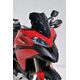 ERMAX ΖΕΛΑΤΊΝΑ DUCATI MULTISTRADA 1200 2010-2012 ΚΟΝΤΉ 38CM ΣΚΟΎΡΟ ΦΙΜΈ